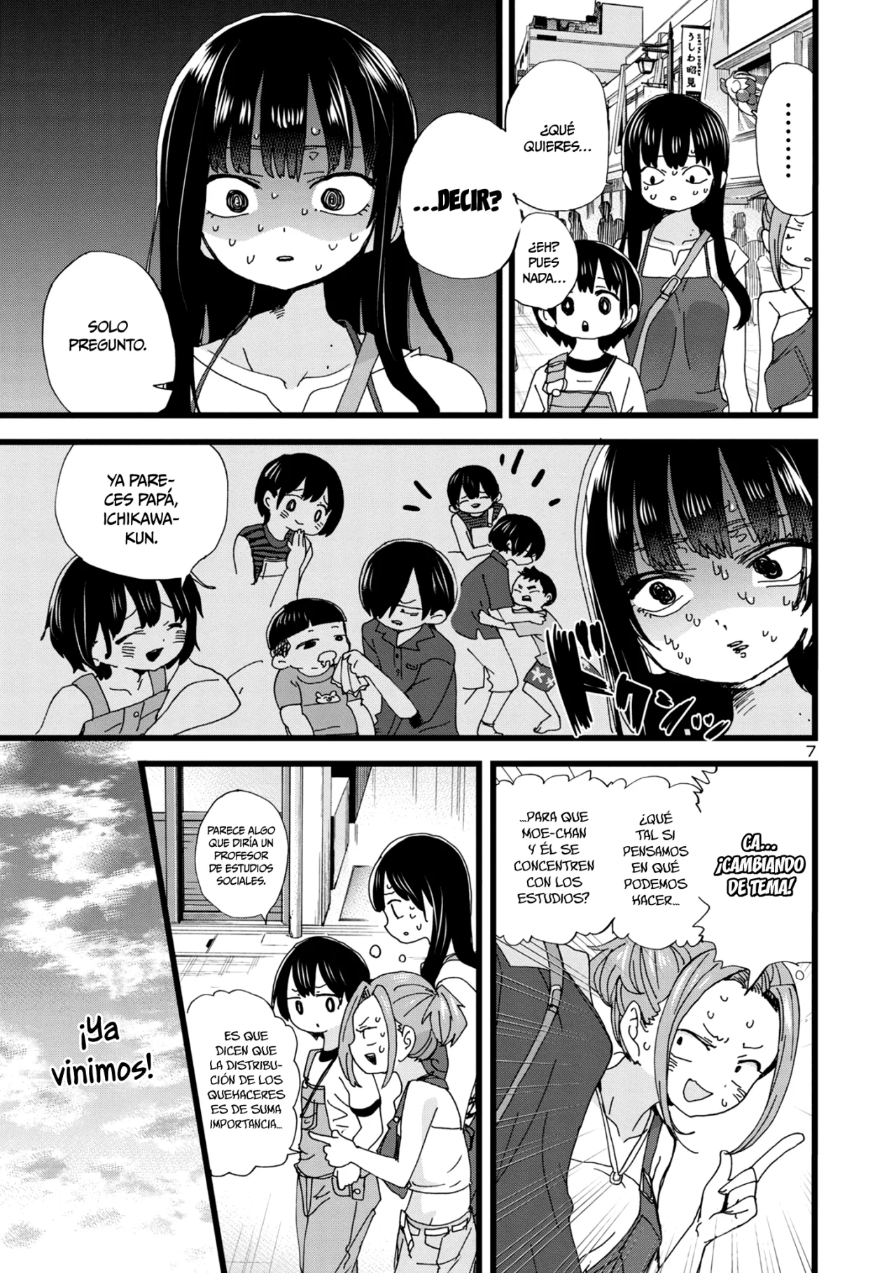 Boku no Kokoro no Yabai Yatsu Capítulo 135 - Página 9