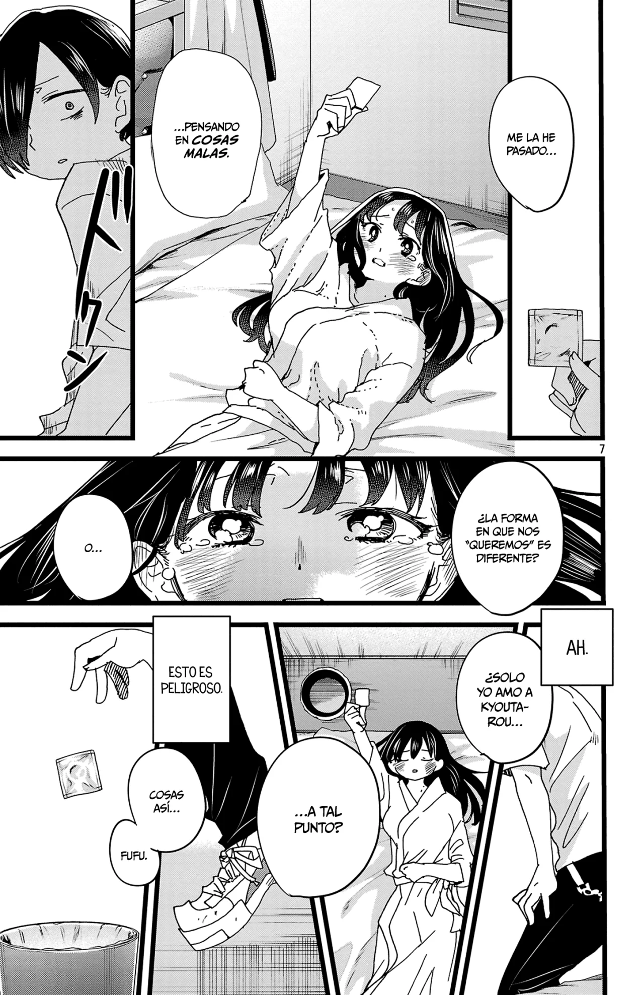 Boku no Kokoro no Yabai Yatsu Capítulo 140 - Página 9
