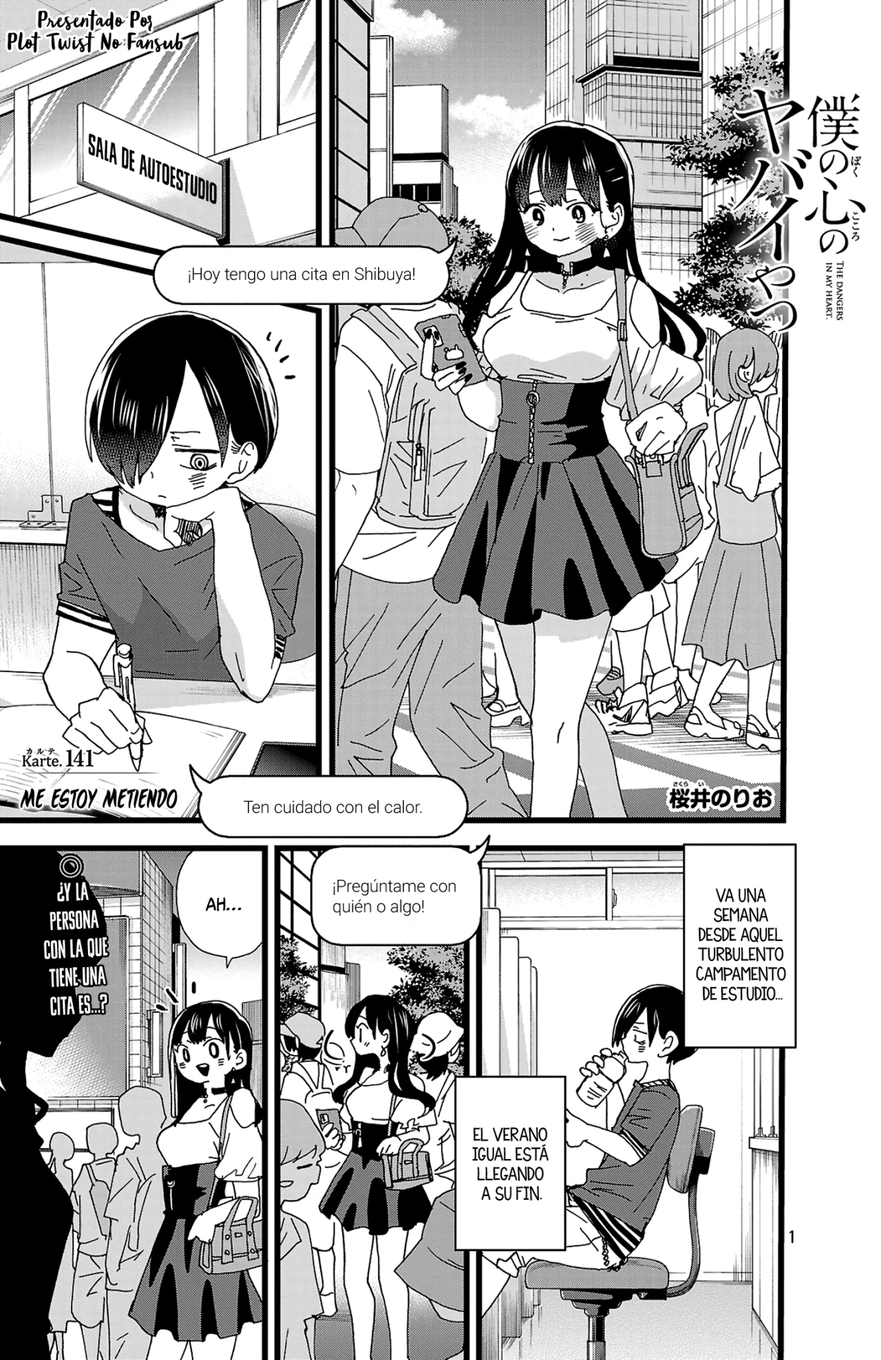 Boku no Kokoro no Yabai Yatsu Capítulo 141 - Página 3