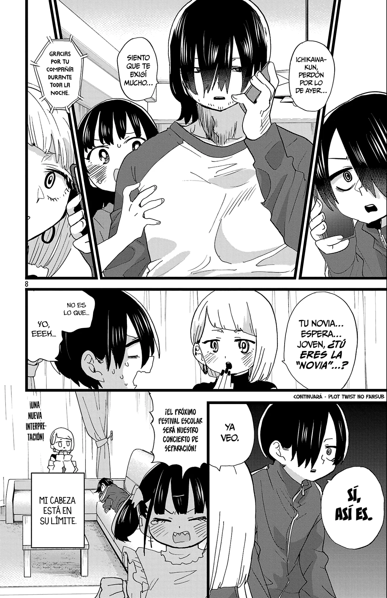 Boku no Kokoro no Yabai Yatsu Capítulo 158 - Página 10