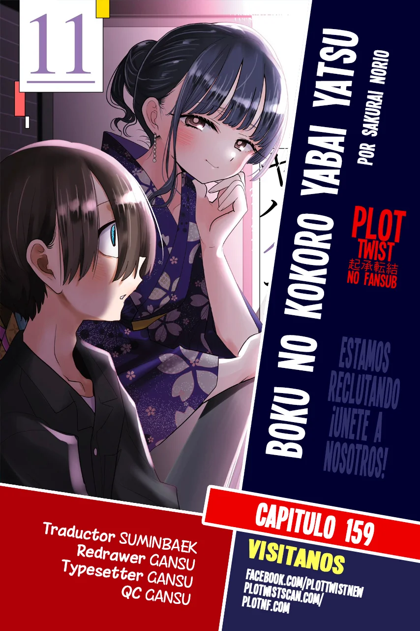 Boku no Kokoro no Yabai Yatsu Capítulo 159 - Página 1