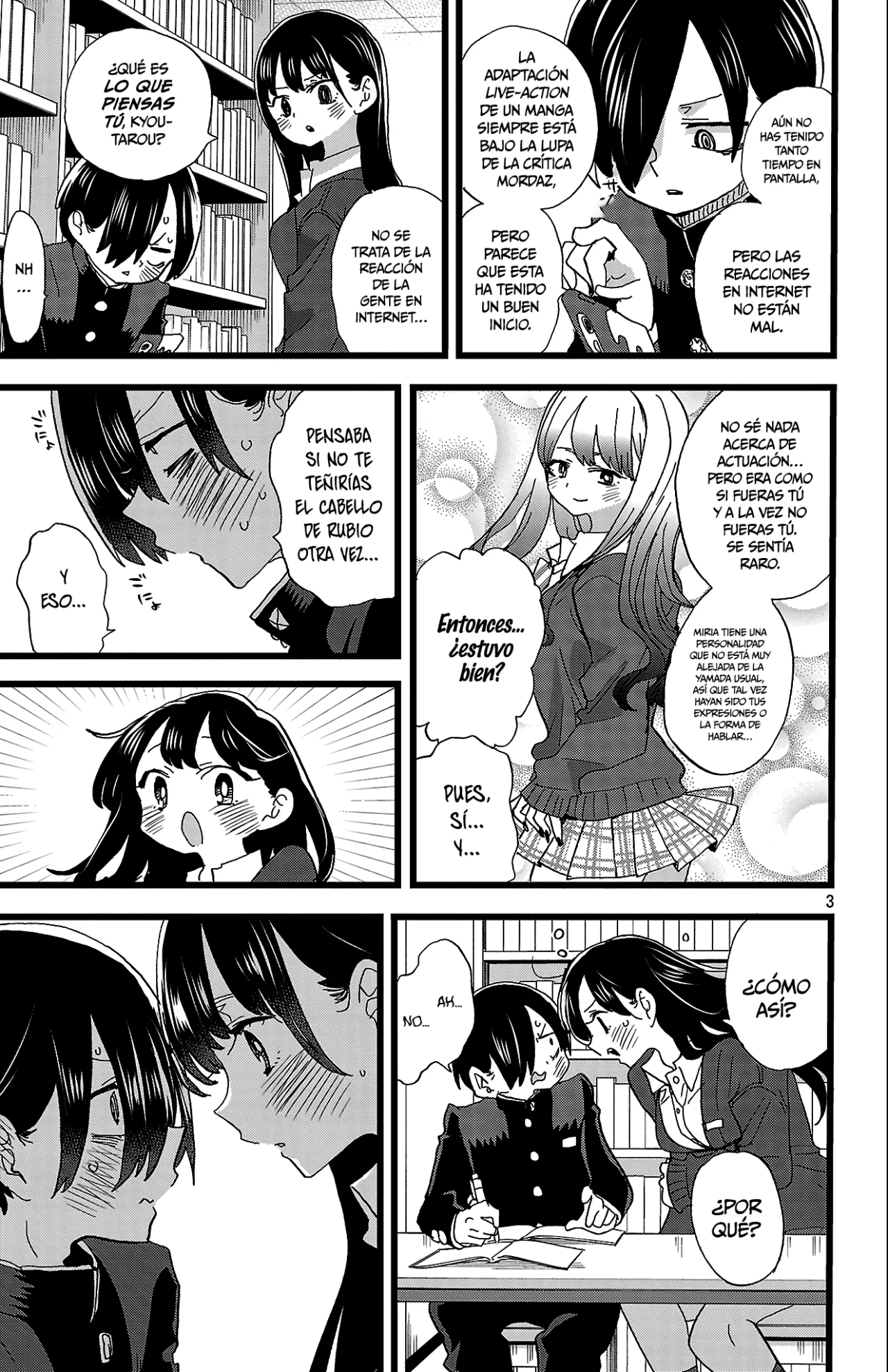 Boku no Kokoro no Yabai Yatsu Capítulo 159 - Página 5