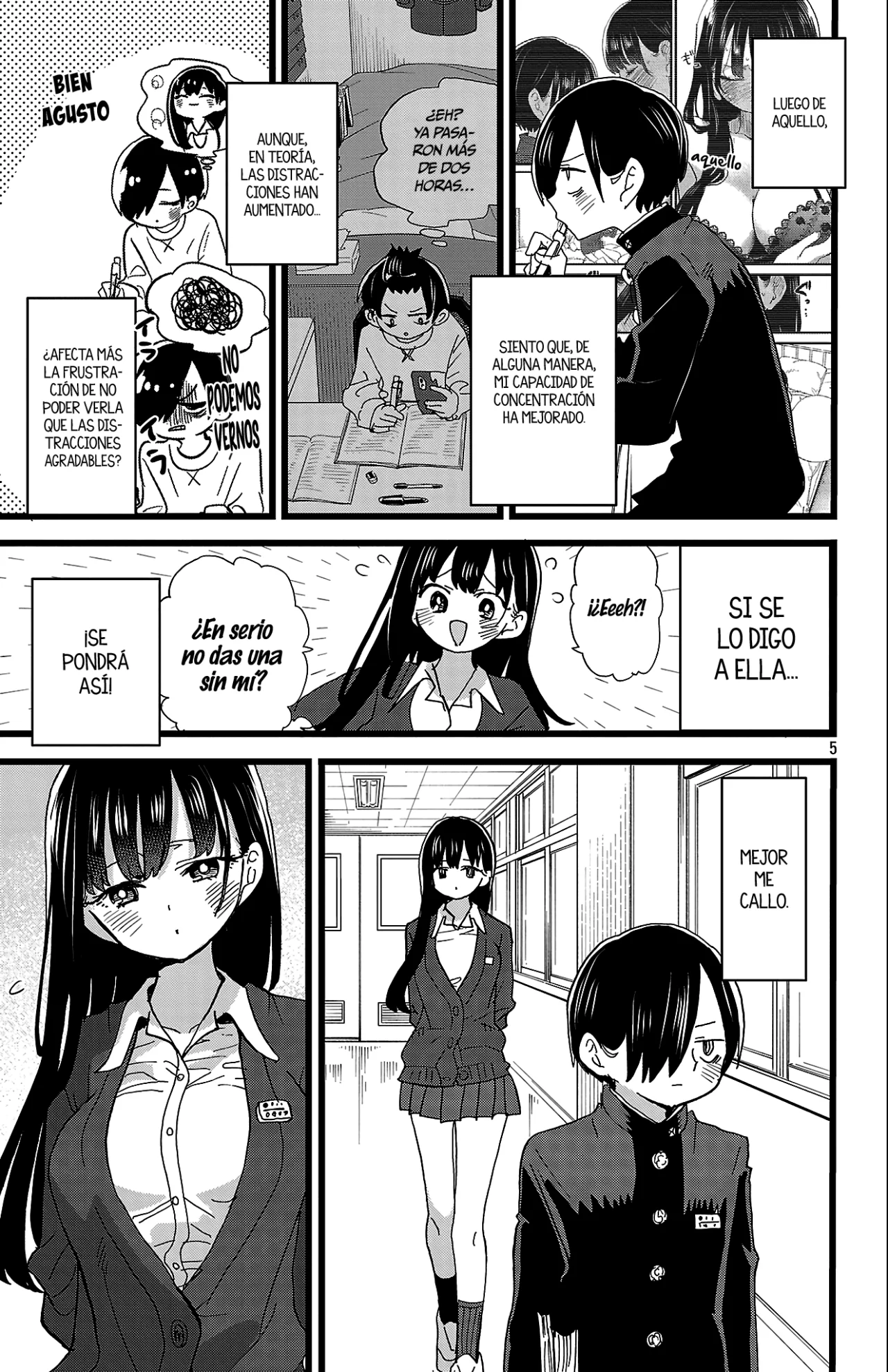 Boku no Kokoro no Yabai Yatsu Capítulo 159 - Página 7