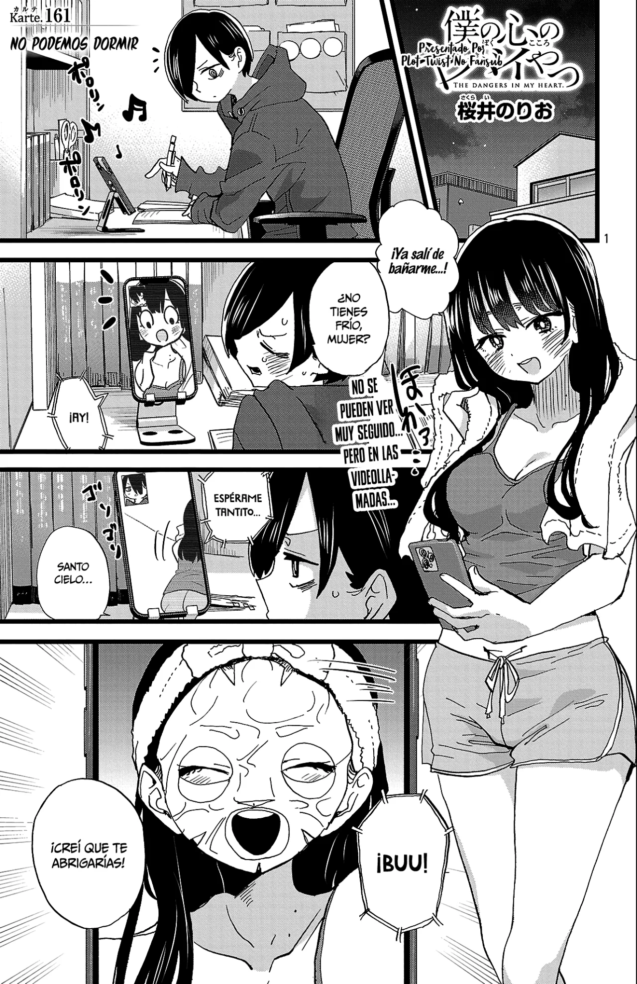 Boku no Kokoro no Yabai Yatsu Capítulo 161 - Página 3