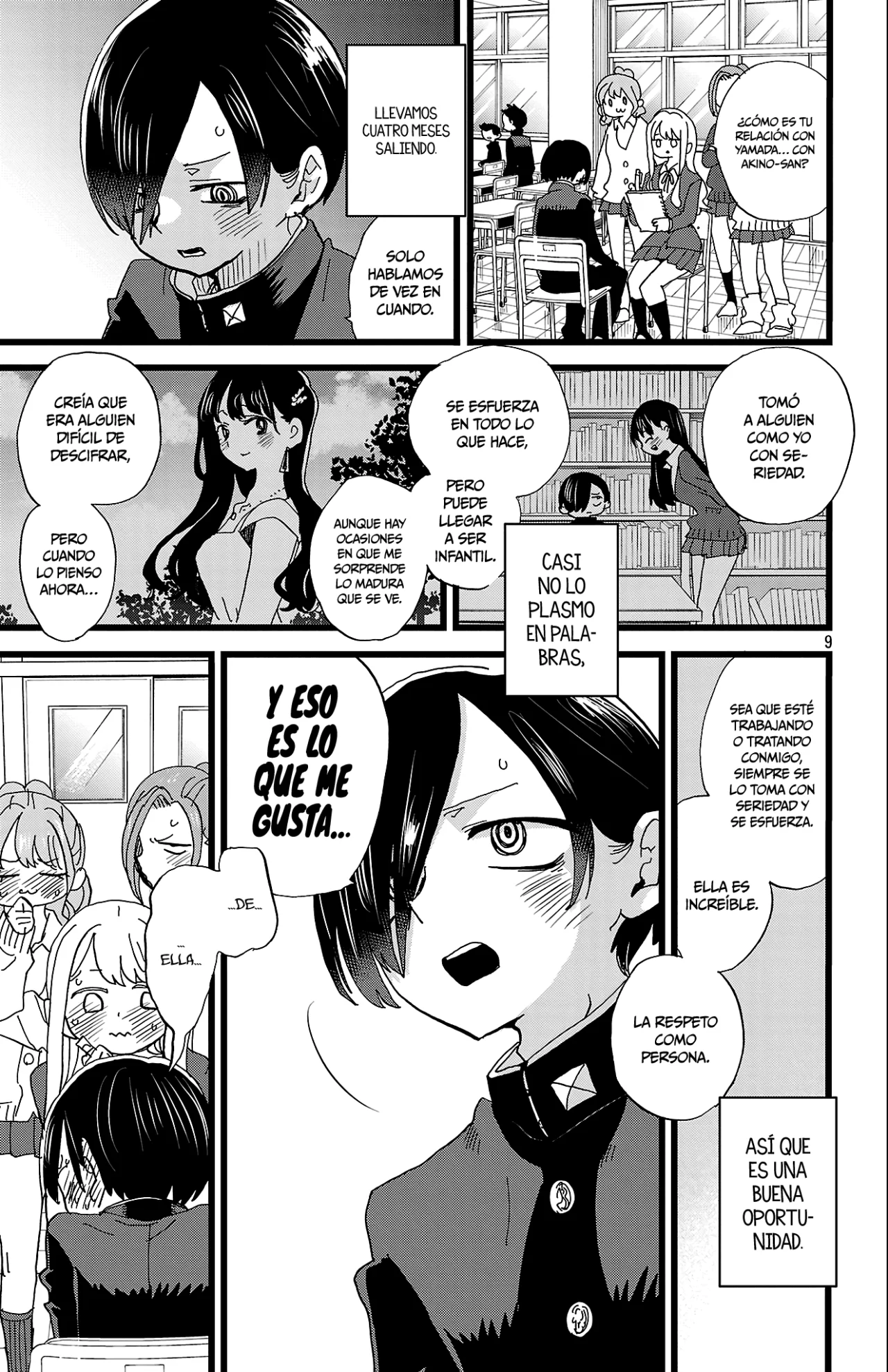 Boku no Kokoro no Yabai Yatsu Capítulo 162 - Página 11