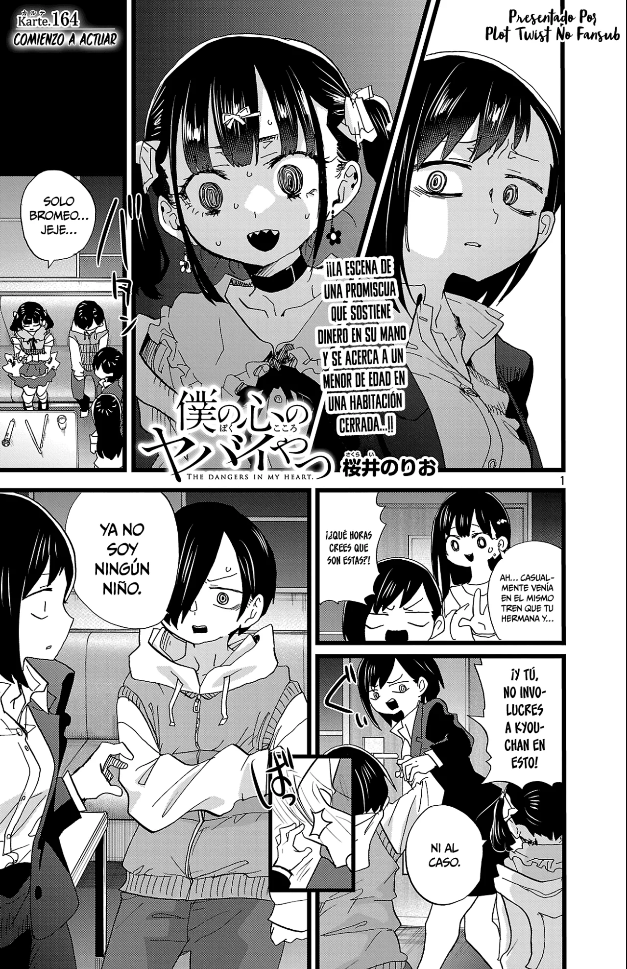 Boku no Kokoro no Yabai Yatsu Capítulo 164 - Página 3