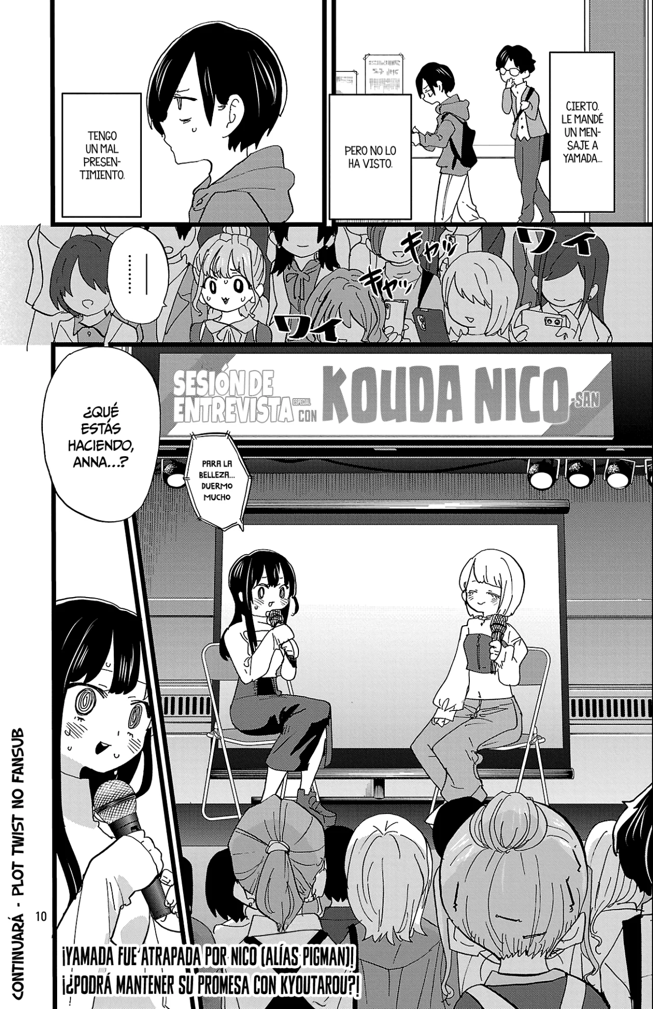 Boku no Kokoro no Yabai Yatsu Capítulo 165 - Página 10