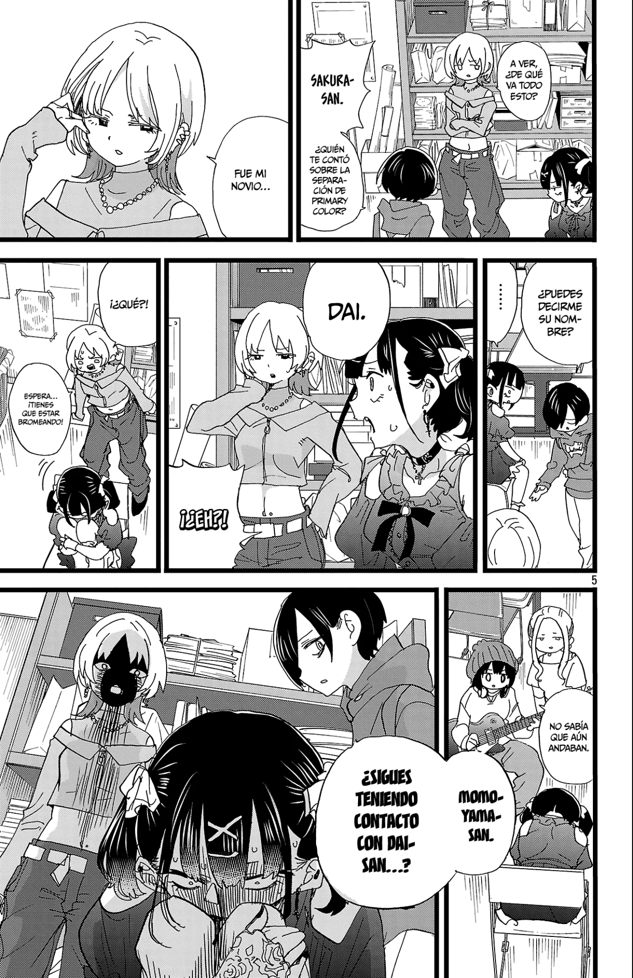 Boku no Kokoro no Yabai Yatsu Capítulo 165 - Página 5