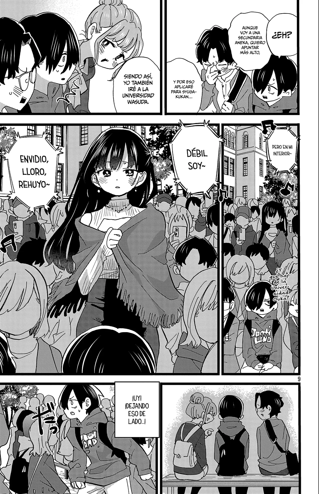 Boku no Kokoro no Yabai Yatsu Capítulo 166 - Página 11