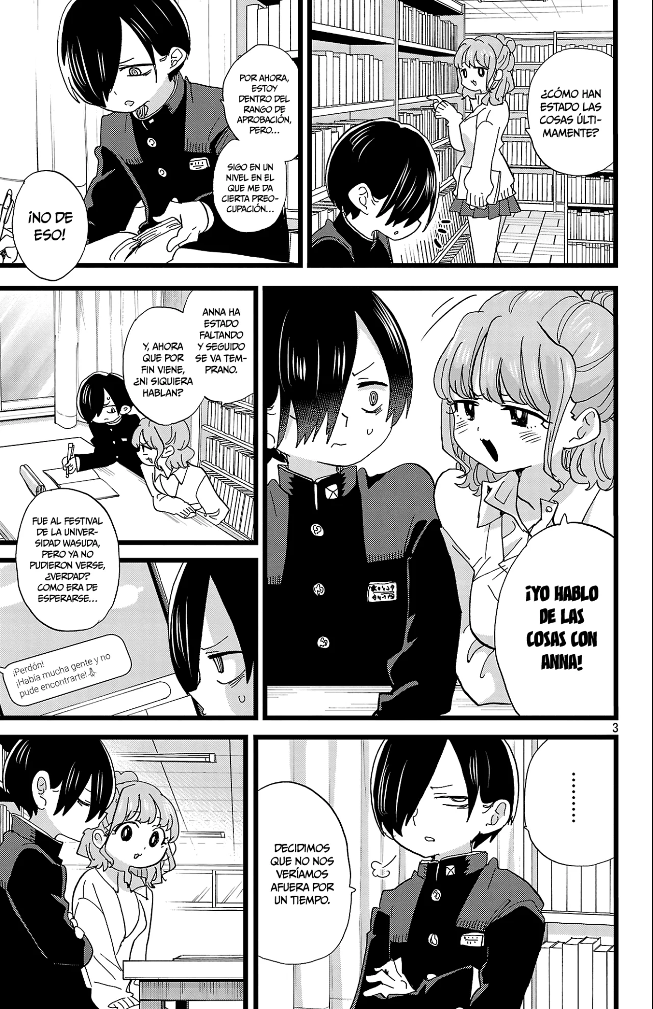 Boku no Kokoro no Yabai Yatsu Capítulo 167 - Página 5