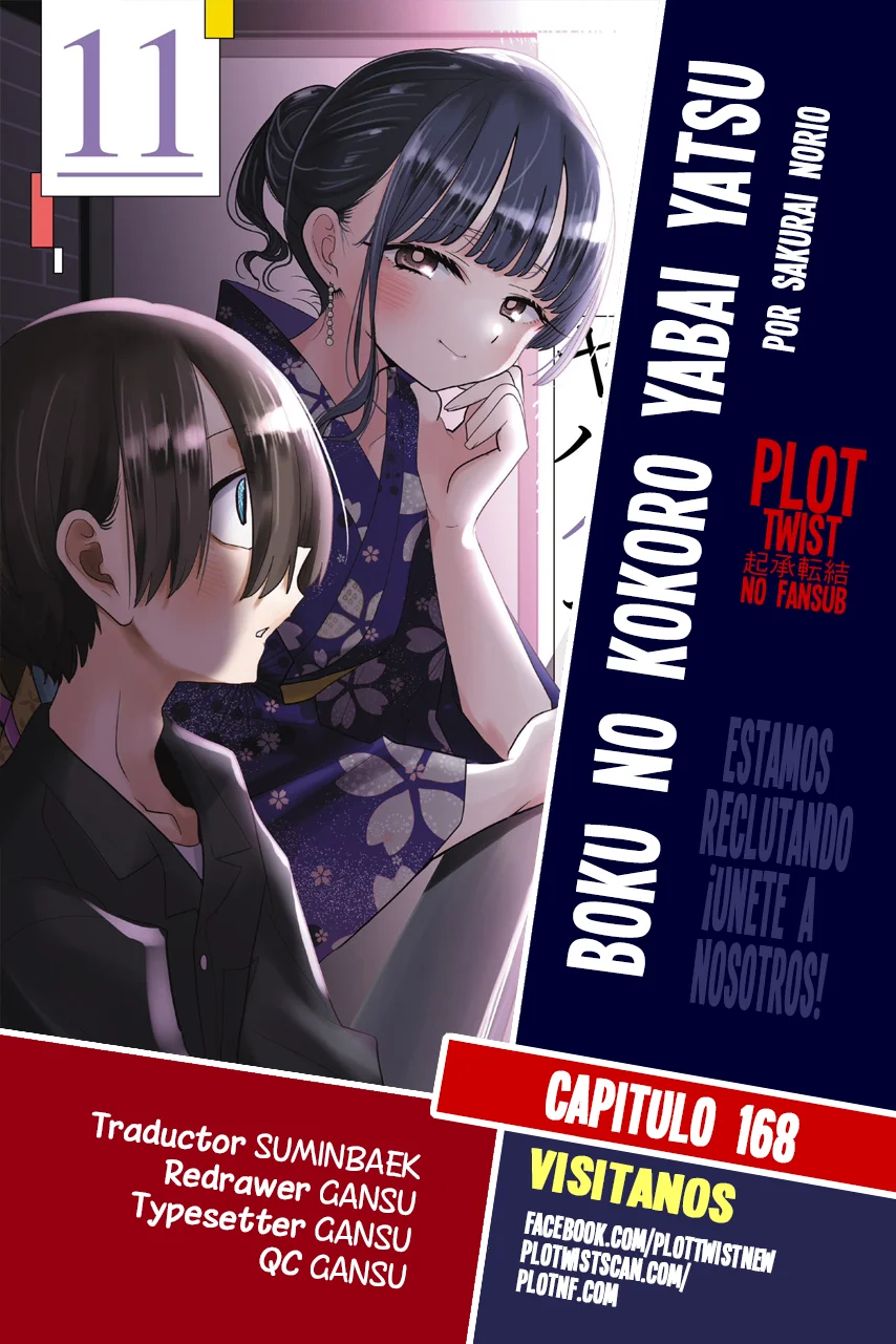 Boku no Kokoro no Yabai Yatsu Capítulo 168 - Página 1