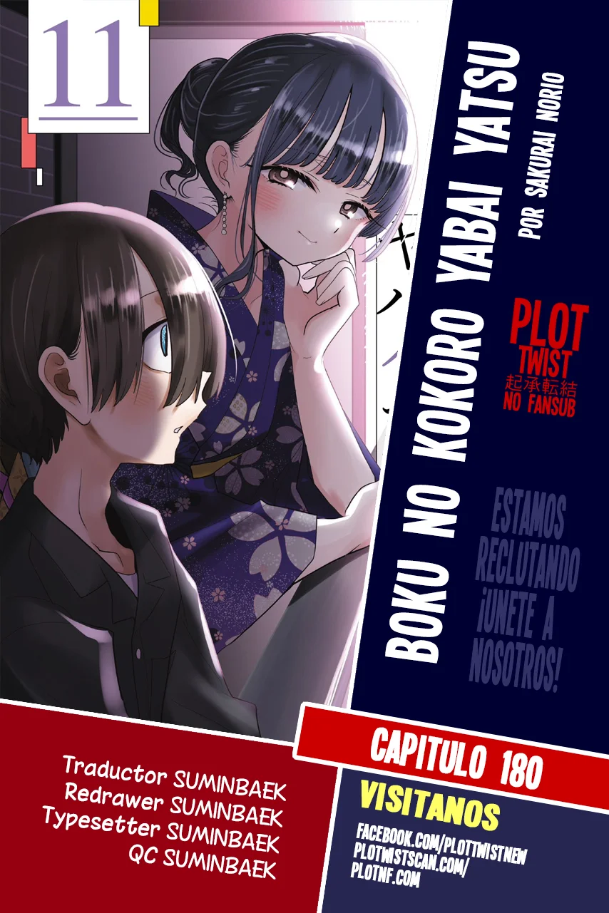 Boku no Kokoro no Yabai Yatsu Capítulo 180 - Página 1