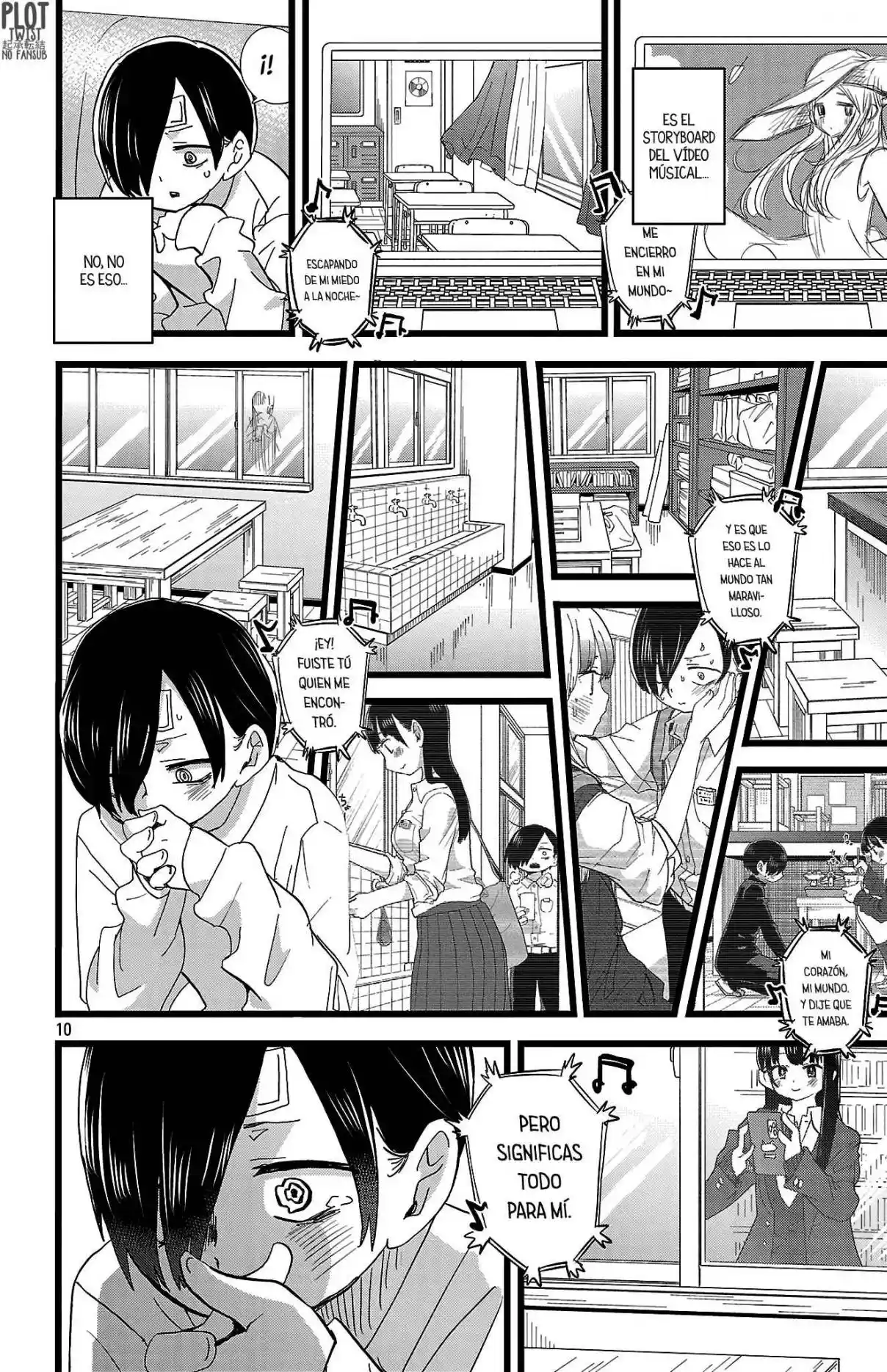 Boku no Kokoro no Yabai Yatsu Capítulo 182 - Página 10