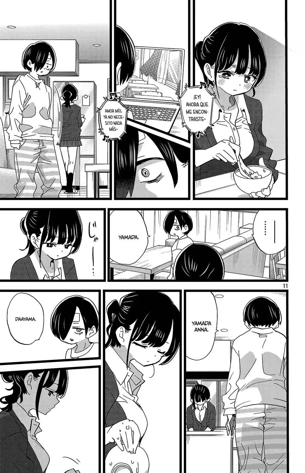 Boku no Kokoro no Yabai Yatsu Capítulo 182 - Página 11