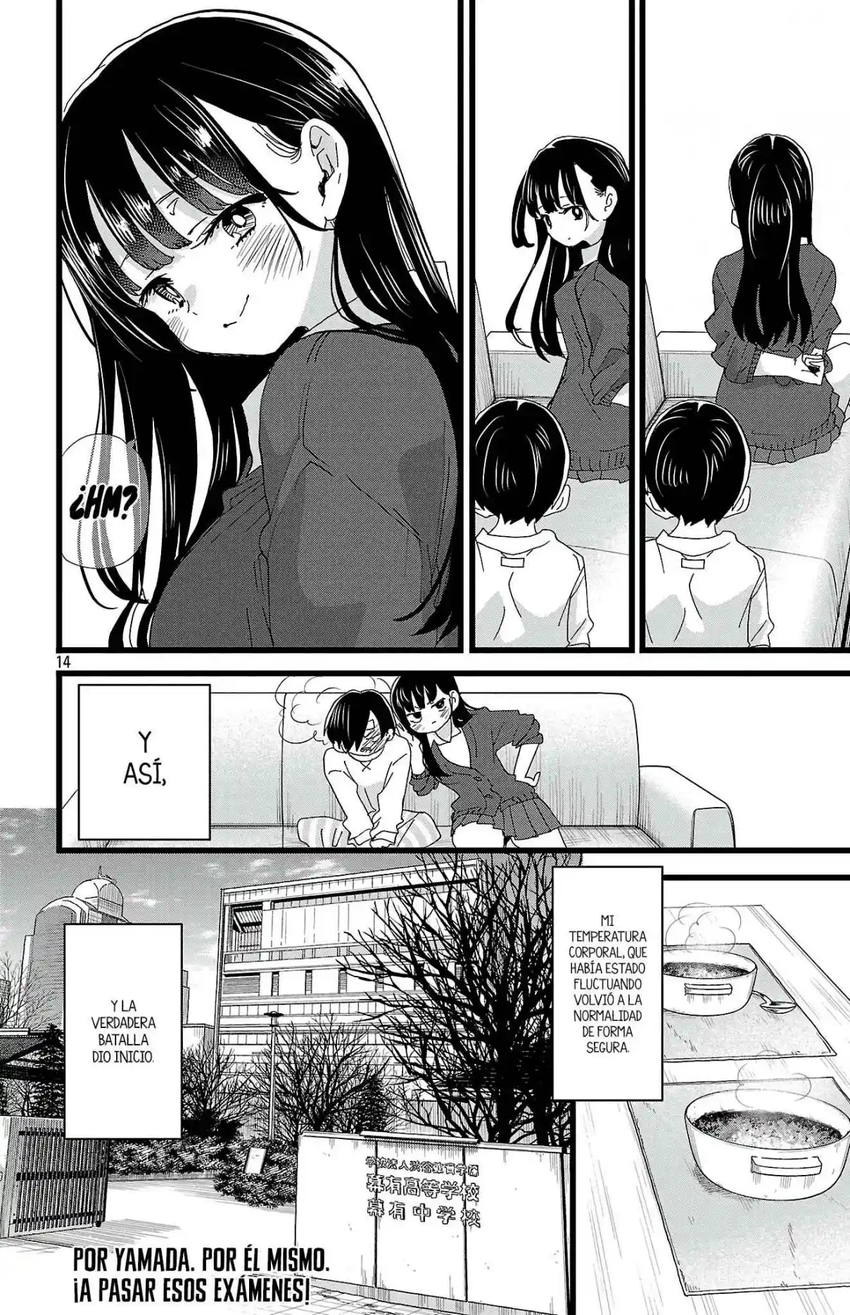 Boku no Kokoro no Yabai Yatsu Capítulo 182 - Página 14