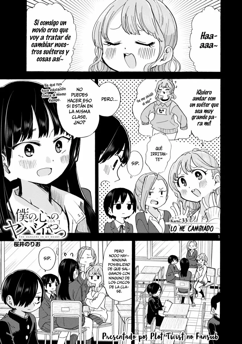 Boku no Kokoro no Yabai Yatsu Capítulo 33 - Página 4