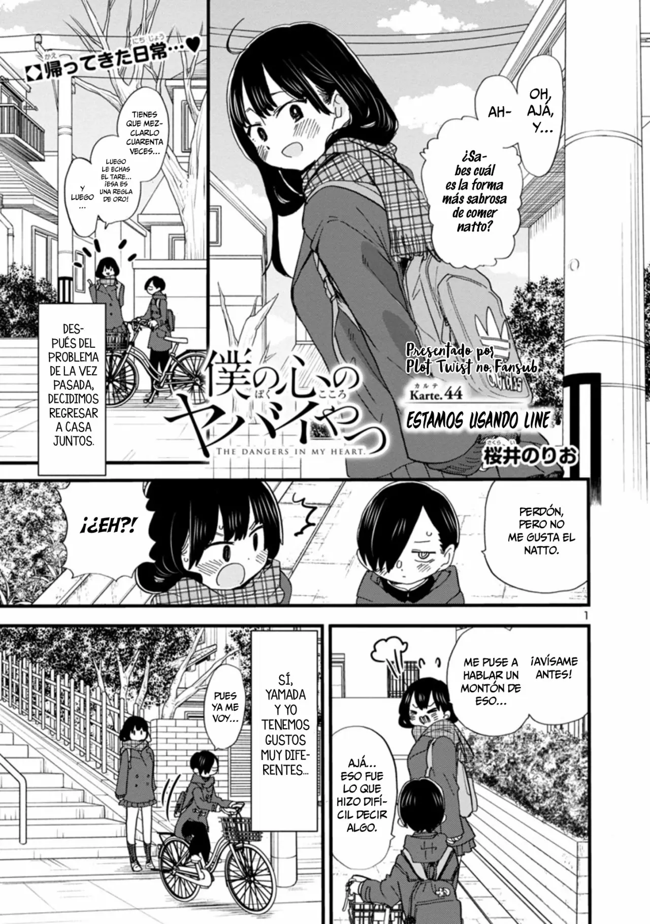 Boku no Kokoro no Yabai Yatsu Capítulo 44 - Página 3