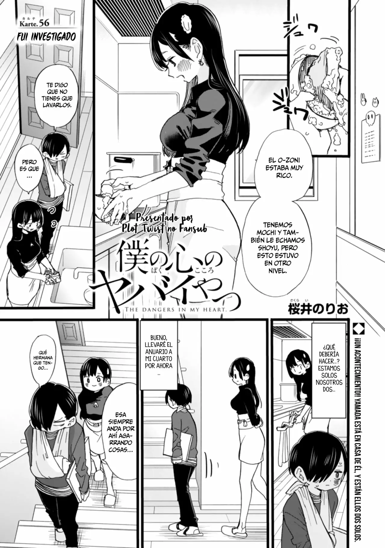 Boku no Kokoro no Yabai Yatsu Capítulo 56 - Página 4