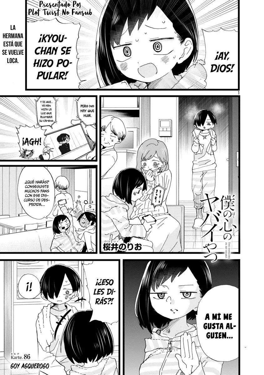 Boku no Kokoro no Yabai Yatsu Capítulo 86 - Página 5