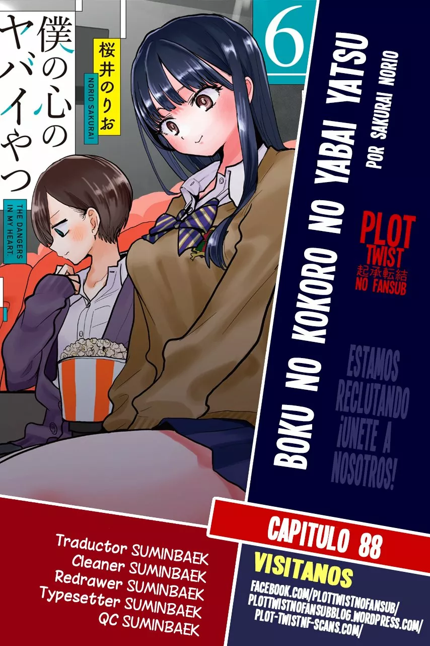 Boku no Kokoro no Yabai Yatsu Capítulo 88 - Página 2