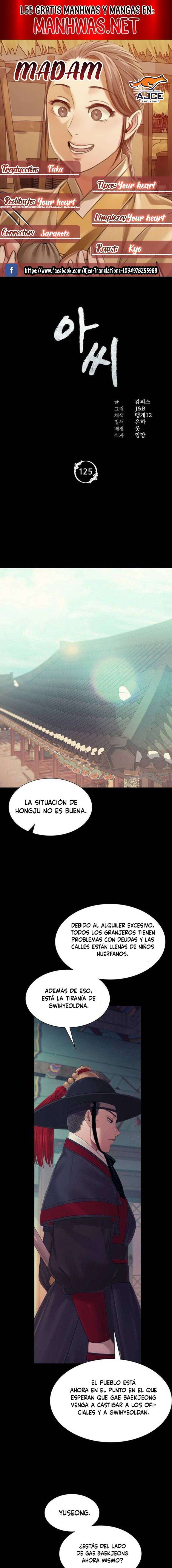 Madam Capítulo 125 - Página 1