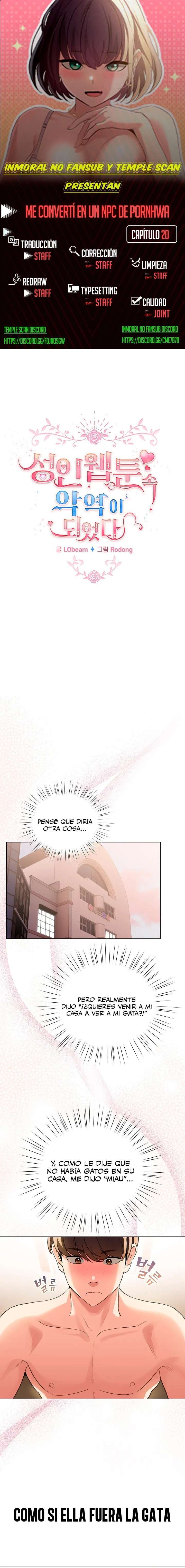 Cómo triunfar en el mundo del cómic Capítulo 20 - Página 1
