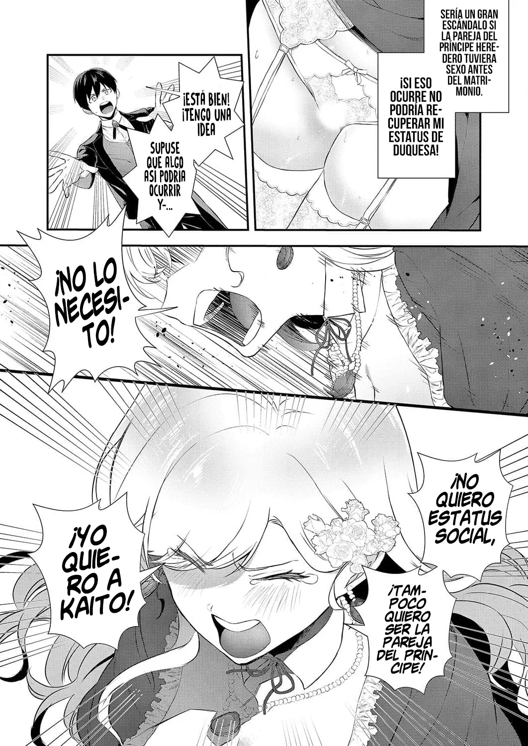 Soy la villana, ¡Pero por favor hazme tu esclava sexual! – español Capítulo 2 - Página 12