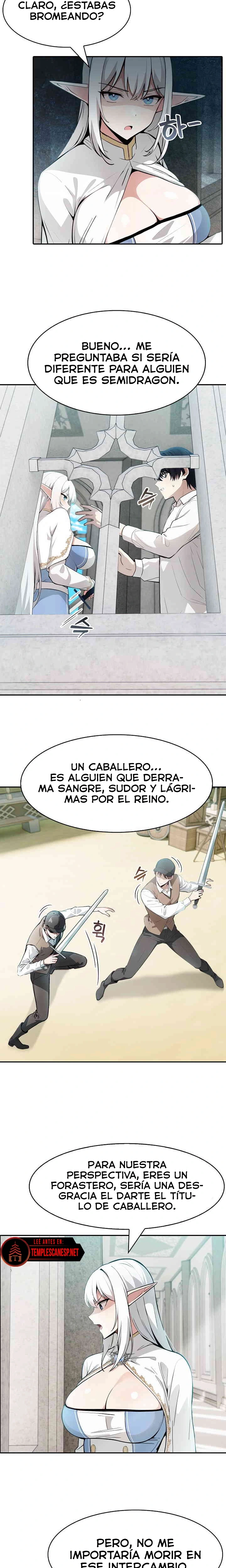 El Caballero Dragón En Otro Mundo Capítulo 5 - Página 18
