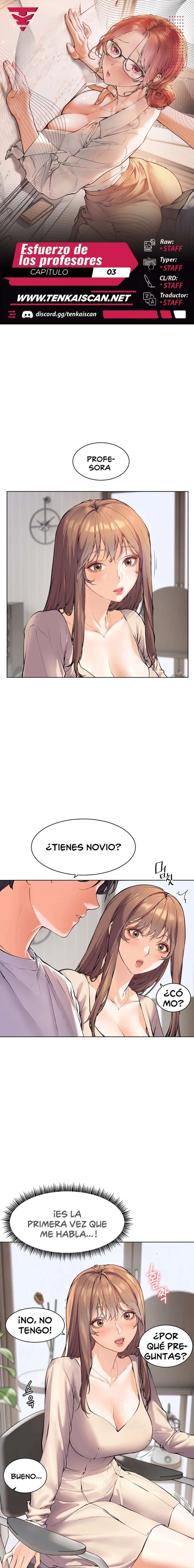 Los esfuerzos de las maestras Capítulo 3 - Página 1