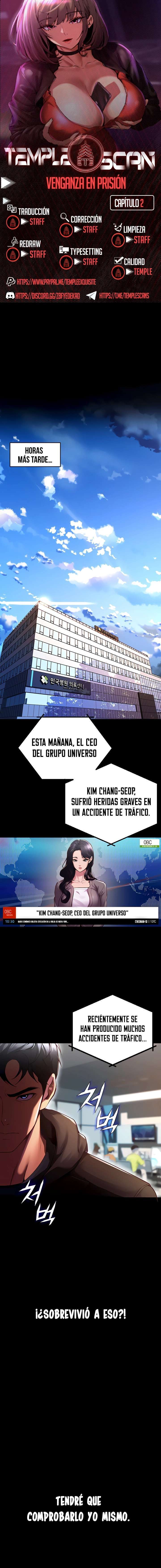 Venganza En Prisión Capítulo 2 - Página 1