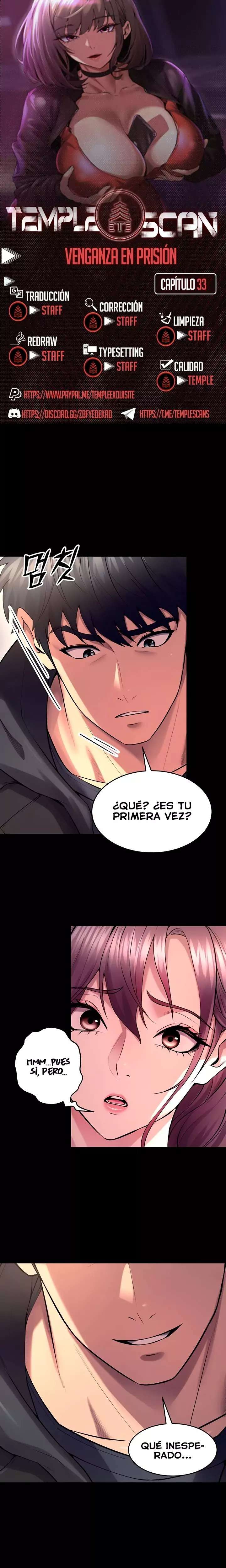 Venganza En Prisión Capítulo 33 - Página 1