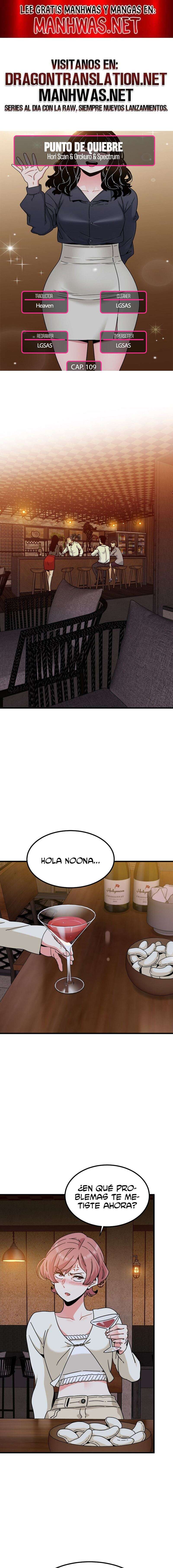 The turning point Capítulo 109 - Página 1