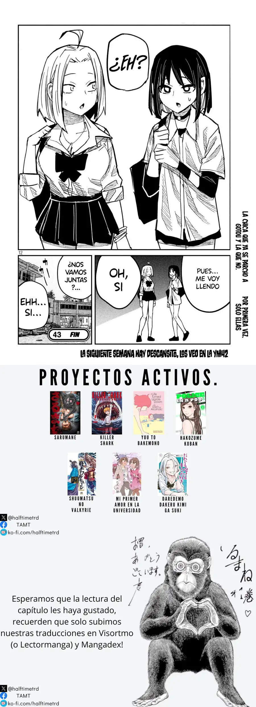 Me Gustas tú, que Puedes tener Sexo con Cualquiera Capítulo 43 - Página 3