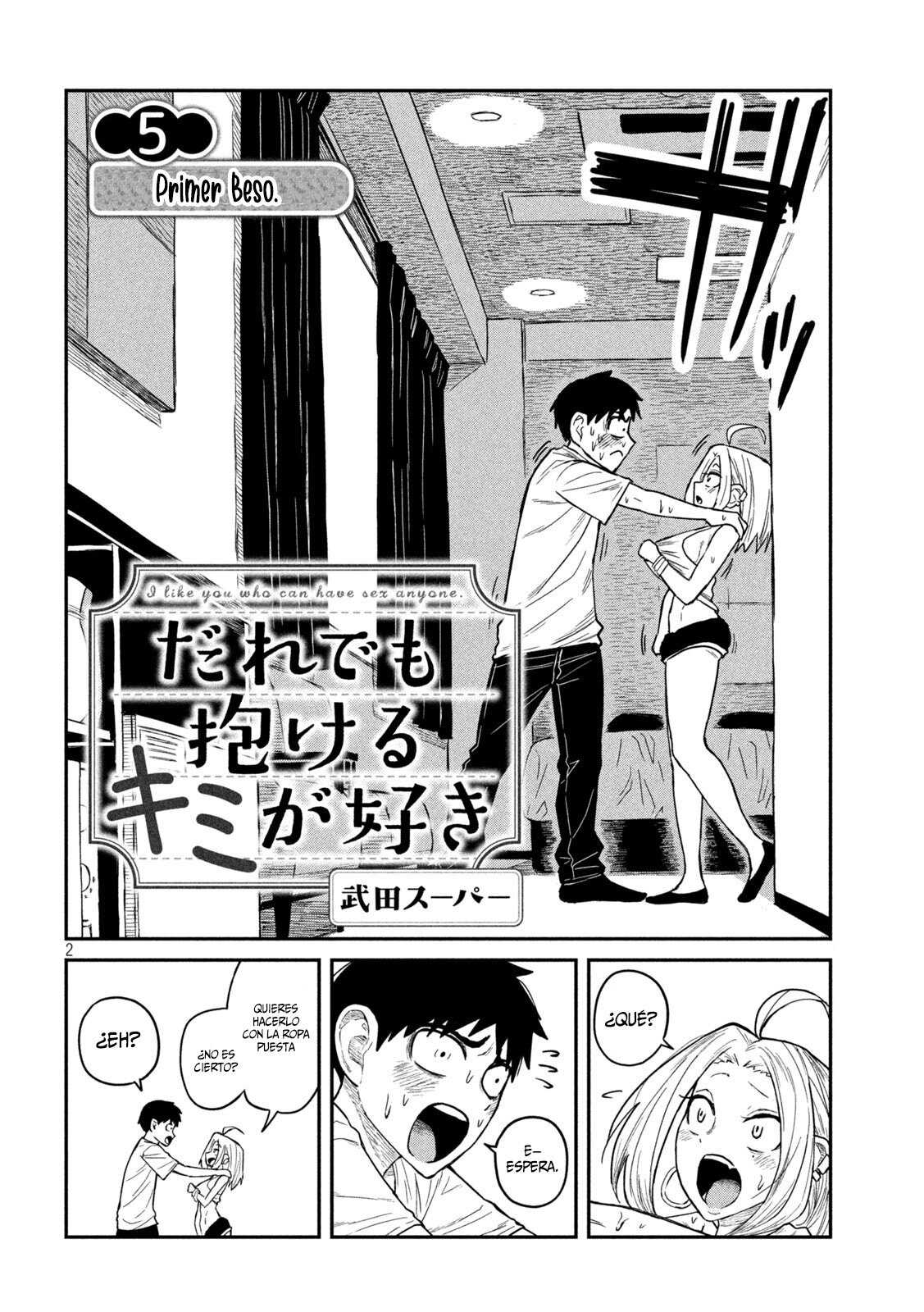 Me Gustas tú, que Puedes tener Sexo con Cualquiera Capítulo 5 - Página 5