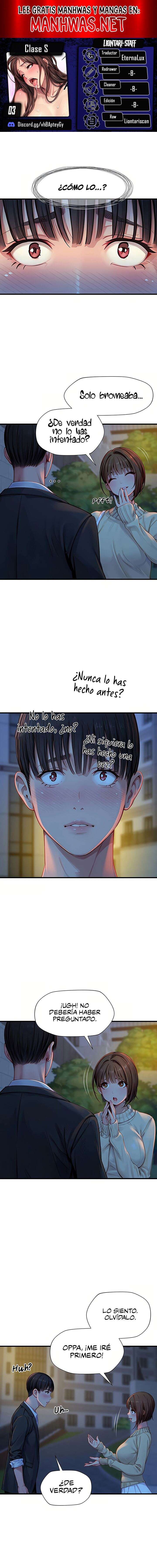 Clase S Capítulo 3 - Página 1